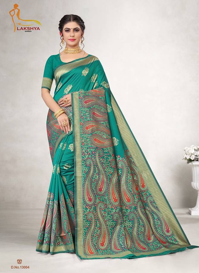 Lakshya Vidya 13 Festive Wear Jacquard Silk Saree Latest Collection